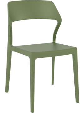 SIESTA SNOW OLIVE GREEN ΚΑΡΕΚΛΑ ΠΟΛ/ΝΙΟΥ 52X56X83εκ.20.0153