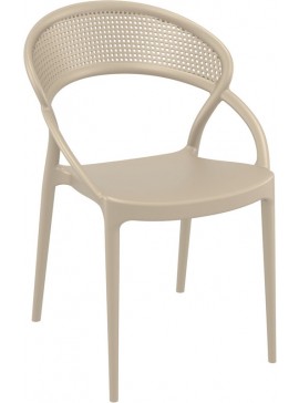 SIESTA SUNSET TAUPE ΚΑΡΕΚΛΑ ΠΟΛ/ΝΙΟΥ 54Χ56Χ82εκ.20.0193