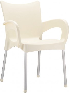 SIESTA ROMEO BEIGE ΠΟΛ/ΝΑ ΠΟΛ/ΝΙΟΥ/ΑΛΟΥΜ. 58Χ53Χ83εκ.20.2651