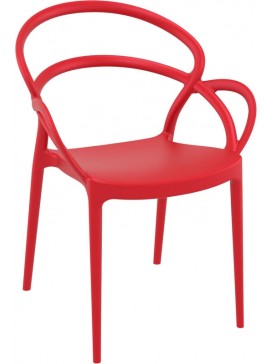 SIESTA MILA RED ΠΟΛΥΘΡΟΝΑ ΠΟΛ/ΝΙΟΥ 57Χ56Χ82εκ.20.0128