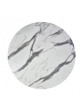 ZITA PLUS ΕΠΙΦΑΝΕΙΑ Φ70εκ. ΜΑΡΜΑΡΟ CARRARA ΒΕΡΖΑΛΙΤ Φ70Χ2.5εκ.13.0015