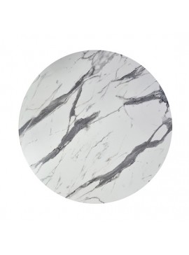 ZITA PLUS ΕΠΙΦΑΝΕΙΑ Φ60εκ. ΜΑΡΜΑΡΟ CARRARA ΒΕΡΖΑΛΙΤ Φ60Χ2,5εκ.13.0014