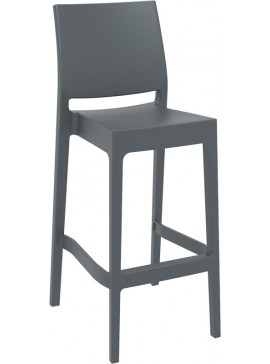 SIESTA MAYA 75εκ. ΣΚΑΜΠΟ DARK GREY ΠΟΛ/ΝΙΟΥ 45Χ51Χ108εκ.20.0381