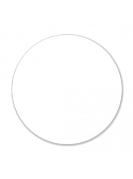 ZITA PLUS HPL Φ69 ΕΠΙΦΑΝΕΙΑ WHITE 12mm Φ69εκ.13.0612