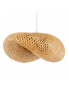 00719 GloboStar® GLOBOSTAR® MEXICO 00719 Boho Κρεμαστό Φωτιστικό Οροφής με Ντουί 1 x E27 AC 220-240V IP20 - Μπεζ - Μ65 x Π46 x Υ30cm