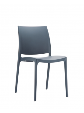  Siesta   Maya* Chair Dark Grey  metax-01-00-0052 διάστ.45.0000 x 44.0000 x 81.0000