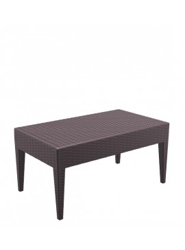  Siesta   Pacific/T Brown 92Χ52cm* Table  metax-01-00-0685 διάστ.92.0000 x 53.0000 x 45.0000