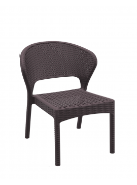  Siesta   Daytona* Armchair Brown  metax-01-00-0745 διάστ.61.0000 x 55.0000 x 81.0000