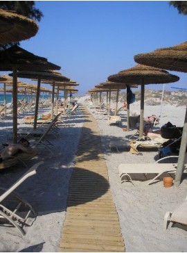    Wooden Beach Walkway 10x1m*  metax-01-00-1061 διάστ.10.0000 x 1.0000 x 0.0000