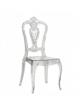  Metaxakis   Venice Chair Clear  metax-01-00-1436 διάστ.50.0000 x 48.0000 x 101.0000