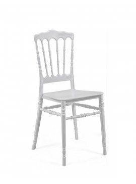 METAX-24 Καρέκλα Napoleon-PP Λευκή*  43. x 40. x 90. metax-01-00-1544