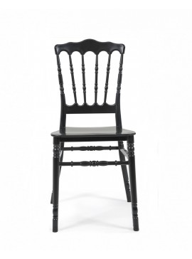 METAX-24 Καρέκλα Napoleon-PP Μαύρη*  43. x 40. x 90. metax-01-00-1545