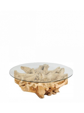    Root/T-L coffee table Φ70xY.45cm  metax-01-00-1752 διάστ.70.0000 x 70.0000 x 45.0000