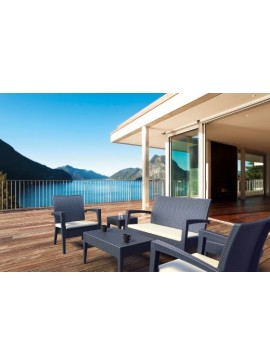  Siesta   Pacific Lounge Set Dark Grey*  metax-01-00-1811 διάστ.0.0000 x 0.0000 x 0.0000