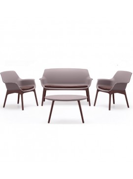    Luxor Set Taupe/Brown*  metax-01-00-1827 διάστ.0.0000 x 0.0000 x 0.0000