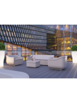 METAX-24 Club Lounge Set Με Μπεζ Μαξιλάρια*  0. x 0. x 0. metax-01-00-1833