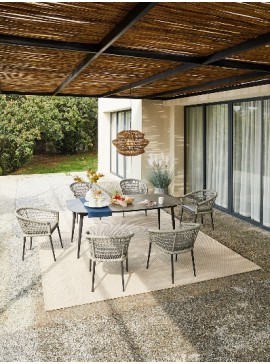  Artie   Musses Rope/D7 Dining Set  metax-01-00-2071 διάστ.0.0000 x 0.0000 x 0.0000
