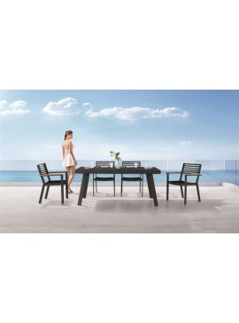  Higold   York/D7 Dining Set Anthracite  metax-01-00-2131 διάστ.0.0000 x 0.0000 x 0.0000