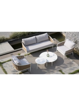  Artie   Musses Rattan Set White  metax-01-00-2133 διάστ.0.0000 x 0.0000 x 0.0000