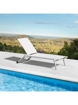 Metaxakis   Sun-Lounger Bondi White  metax-01-00-2299 διάστ.195.0000 x 70.0000 x 106.0000