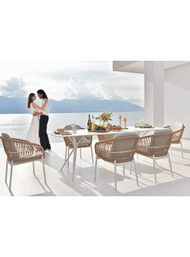  Artie   Bari/D7-White Dining Set  metax-01-00-2358 διάστ.0.0000 x 0.0000 x 0.0000