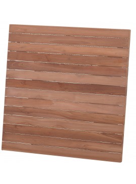    Meza-80x80cm Table Top Teak  metax-01-00-2460 διάστ.80.0000 x 80.0000 x 3.0000
