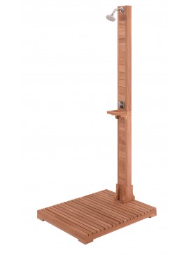   Shower Teak Wood  metax-01-00-2463 διάστ.110.0000 x 80.0000 x 220.0000