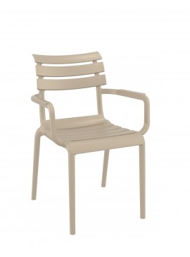  Siesta   Paris/ST* Armchair Taupe  metax-01-00-2538 διάστ.59.0000 x 58.0000 x 84.0000