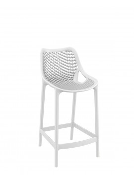  Siesta   Air/S-65* Barstool White PL  metax-01-00-2545 διάστ.51.0000 x 44.0000 x 95.0000