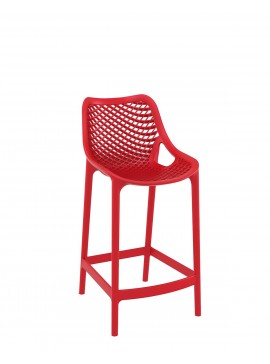  Siesta   Air/S-65* Barstool Red PL  metax-01-00-2550 διάστ.51.0000 x 44.0000 x 95.0000