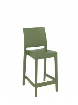  Siesta   Maya/S-65cm* Barstool Olive Green PL  metax-01-00-2566 διάστ.50.0000 x 44.0000 x 98.0000