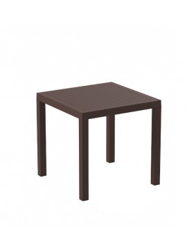  Siesta   Ares/T80x80cm* Table Brown PL  metax-01-00-2597 διάστ.80.0000 x 80.0000 x 75.0000
