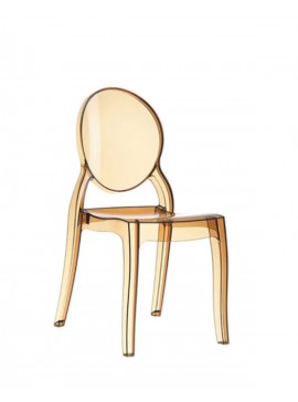  Siesta   Elizabeth* Chair Clear Gold Polycarbonate  metax-01-00-2714 διάστ.50.0000 x 47.0000 x 90.0000