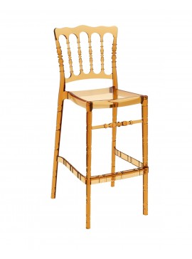  Siesta   Opera/S* Barstool Transparent Gold  metax-01-00-2729 διάστ.52.0000 x 48.0000 x 113.0000