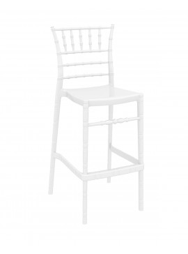  Siesta   Chiavari/ST-S* Barstool Glossy White  metax-01-00-2736 διάστ.52.0000 x 48.0000 x 113.0000