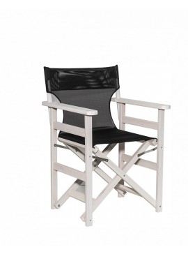    Armchair Hydra* Wood Director White  metax-01-00-2763 διάστ.59.0000 x 58.0000 x 84.0000