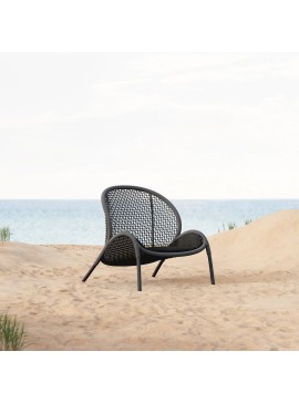  Azzurro Living   Dune/L-Anthracite Lounge Chair  metax-01-00-2803 διάστ.80.0000 x 95.0000 x 89.0000