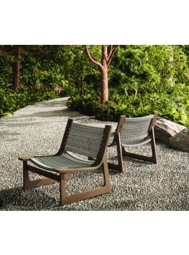  Azzurro Living   Cozumel/L Lounge Chair Bronze  metax-01-00-2816 διάστ.83.0000 x 86.0000 x 81.0000