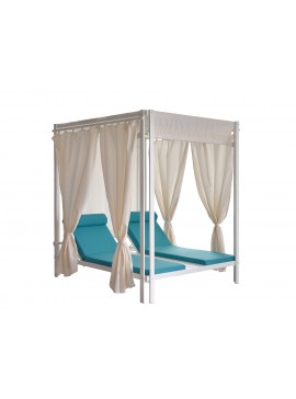  Metaxakis   Fabio/Full Extras Day Bed White  metax-01-00-2906 διάστ.204.0000 x 174.0000 x 220.0000