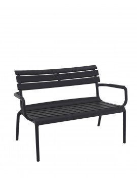  Siesta   Paris/D* Sofa Black  metax-01-00-2914 διάστ.70.0000 x 116.0000 x 75.0000