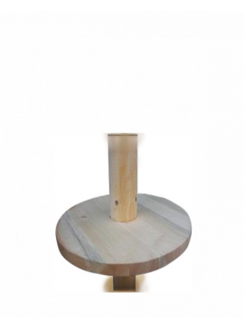    Pole Wooden Table Φ40/8cm  metax-01-00-296 διάστ.0.0000 x 0.0000 x 0.0000
