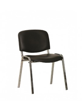    Visitor Chair Iso/CR Μαύρη*  metax-01-01-952 διάστ.0.0000 x 0.0000 x 0.0000