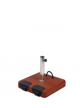    Umbrella Base Scroll Terracotta  metax-01-02-328 διάστ.52.0000 x 52.0000 x 39.0000