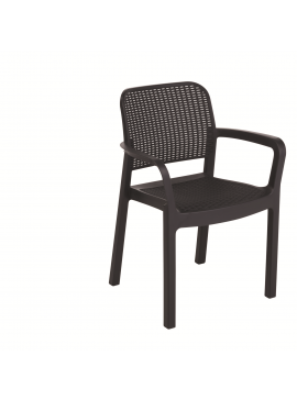  Allibert   Samana Anthracite* Armchair  metax-01-02-802 διάστ.58.0000 x 53.0000 x 83.0000