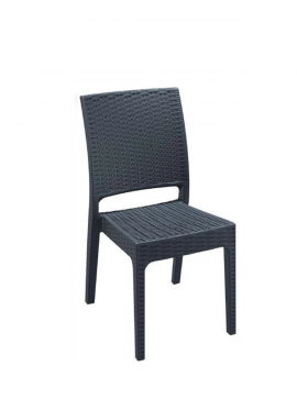  Siesta   Ibiza Chair Dark Grey*  metax-01-03-314 διάστ.52.0000 x 45.0000 x 87.0000