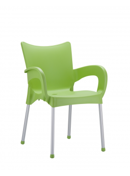 Siesta   Romeo/P* Armchair Light Green  metax-01-04-699 διάστ.44.0000 x 58.0000 x 83.0000