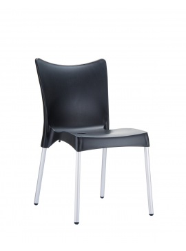  Siesta   Juliette Chair Black*  metax-01-05-743 διάστ.44.0000 x 48.0000 x 83.0000