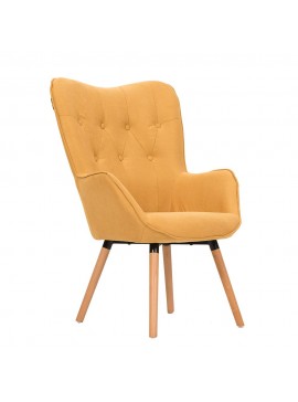 STYLE ΠΟΛΥΘΡΟΝΑ ΚΙΤΡΙΝΟ 68x73xH107cm 01-1577