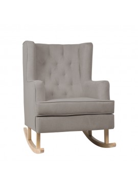 GRANDMA ΠΟΛΥΘΡΟΝΑ SILVER ΓΚΡΙ 72x97xH100cm 01-2563