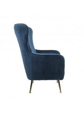 MADISON ΠΟΛΥΘΡΟΝΑ ΜΠΛΕ 78x88xH110cm 01-2608